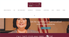 Desktop Screenshot of corleylegal.com